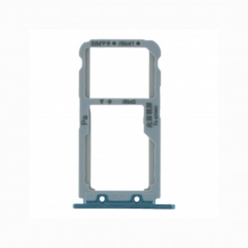 Tiroir carte SIM+SD pour Huawei Nova 3 Bleu