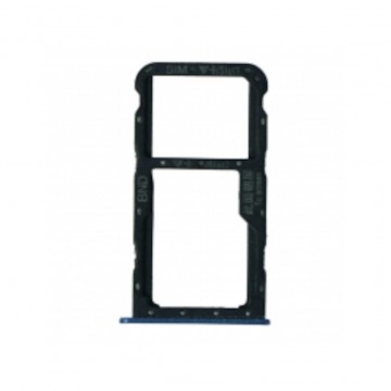 Tiroir carte sim pour Huawei Honor 7X Bleu