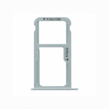 Tiroir carte SIM pour Huawei Nova plus Dual Card Argent
