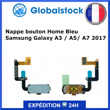 Nappe bouton Home Bleu pour...
